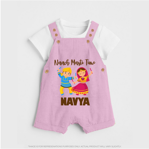 Naach Masti Time Dungaree Set | Custom Baby Dungaree Set for Little Dancers