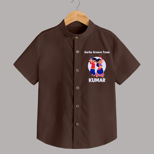 Garba Groove Team Shirt | Personalized Baby Shirt for Festival Fun