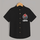 Festive Beats Tiny Feet Personalized Shirt - BLACK - 0 - 6 Months Old (Chest 23")
