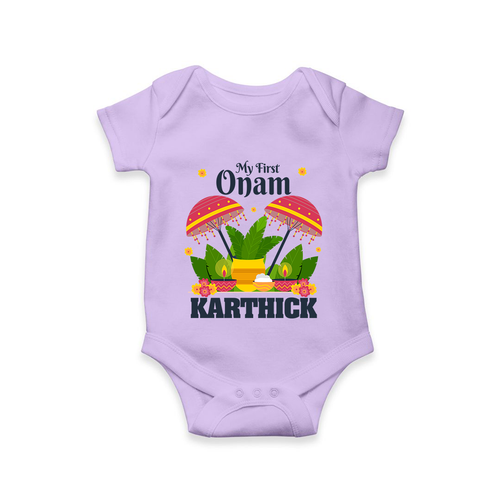 My First Onam Romper / Onesie | Personalized Baby Romper / Onesie for Your Little One's First Onam
