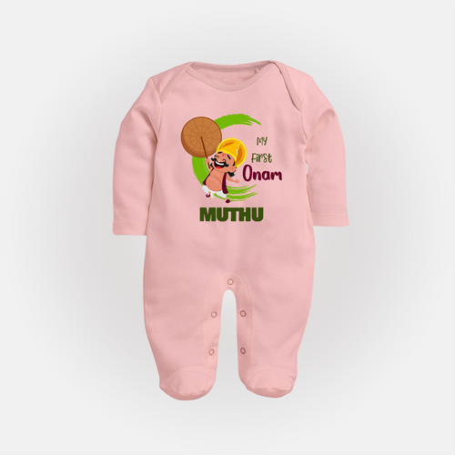 My 1st Onam Sleep Suit | Custom Baby Sleep Suit to Celebrate Your Baby's First Onam