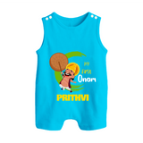 My First Onam Mahabali Celebration Button Romper