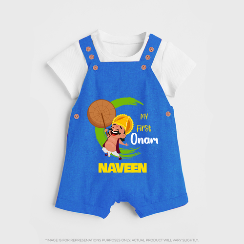 My 1st Onam Dungaree Set | Custom Baby Dungaree Set to Celebrate Your Baby's First Onam