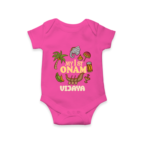My First Onam Traditional Romper / Onesie | Custom Romper / Onesie for Celebrating Onam