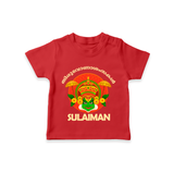 Kathakali Heritage Celebration T Shirt - RED - 0-5 Months Old (Chest 17")