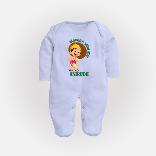 Maveli's Mini Me Sleep Suit | Personalized Baby Sleep Suit for Onam Celebrations