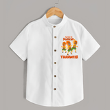 Cute Pulikali Festival Shirt - WHITE - 0 - 6 Months Old (Chest 23")