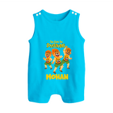 Cute Pulikali Festival Button Romper