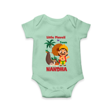 Little Maveli in Town Romper - MINT GREEN - New Born (Chest 14")