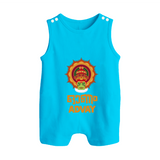 Kathakali Heritage Emblem Button Romper