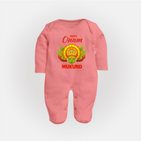 Kathakali Crown Full Body Suit - PEACH - New Born (Chest 7.5")