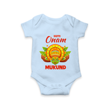 Kathakali Crown Romper - BABY BLUE - New Born (Chest 14")