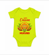 Kathakali Crown Romper - LIME GREEN - New Born (Chest 14")