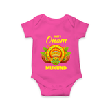 Kathakali Crown Romper - HOT PINK - New Born (Chest 14")