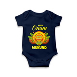 Kathakali Crown Romper - NAVY BLUE - New Born (Chest 14")