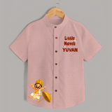 Little Maveli Shirt - PEACH - 0 - 6 Months Old (Chest 23")