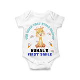 First Smile Printed Baby Onesie | A Must-Have for Any Baby's Closet