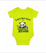 Lazy But Cute Personalized Romper