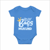 Baby Boss Boy Personalized Romper