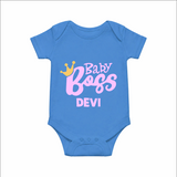 Baby Boss Girl Personalized Romper