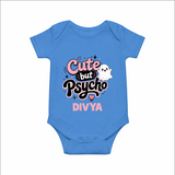 Cute But Psycho Personalized Romper