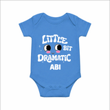 Little Bit Dramatic Personalized Romper