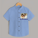 Our Little Universe Shirt | Custom Family Shirt Celebrating Your Little World - SKY BLUE - 0 - 6 Months Old (Chest 23")