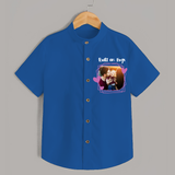 Built on Hugs Shirt | Custom Family Shirt for Love and Warmth - COBALT BLUE - 0 - 6 Months Old (Chest 23")