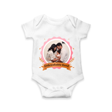 Unbreakable Bond Romper/Onesie | Personalized Family Romper/Onesie for Strong Connections - WHITE - New Born (Chest 14")