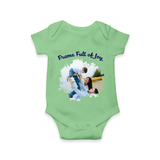 Frame Full of Joy Romper/Onesie | Custom Family Romper/Onesie for Cherished Moments - GREEN - New Born (Chest 14")