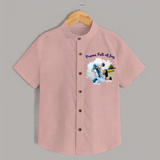 Frame Full of Joy Shirt | Custom Family Shirt for Cherished Moments - PEACH - 0 - 6 Months Old (Chest 23")