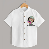 Together is My Favourite Place Shirt | Personalized Family Shirt for Unity - WHITE - 0 - 6 Months Old (Chest 23")