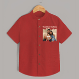 Together, We Rise Shirt | Personalized Family Shirt for Strength in Unity - RED - 0 - 6 Months Old (Chest 23")