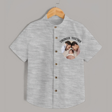 Stronger Together Shirt | Custom Family Shirt Celebrating Family Bonds - GREY - 0 - 6 Months Old (Chest 23")