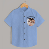 Stronger Together Shirt | Custom Family Shirt Celebrating Family Bonds - SKY BLUE - 0 - 6 Months Old (Chest 23")