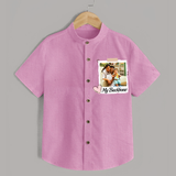 My Backbone Shirt | Personalized Family Shirt Honoring Loved Ones - BABY PINK - 0 - 6 Months Old (Chest 23")