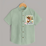 My Backbone Shirt | Personalized Family Shirt Honoring Loved Ones - MINT GREEN - 0 - 6 Months Old (Chest 23")