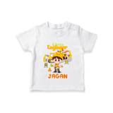 Future Engineer T-Shirt | Custom Printed Name T-Shirt - WHITE - 0-5 Months Old (Chest 17")