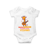Future Soulful Musician Romper / Onesie | Personalized Romper / Onesie for Babies - WHITE - New Born (Chest 14")
