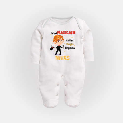 Future Mini Magician Sleep Suit | Personalized Profession Sleep Suit