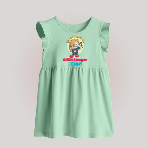 Future Lawyer Baby Frock | Custom Name Baby Baby Frock