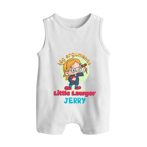 Future Lawyer Romper Suit | Custom Name Baby Romper Suit