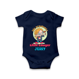Future Lawyer Romper / Onesie | Custom Name Baby Romper / Onesie - NAVY BLUE - New Born (Chest 14")