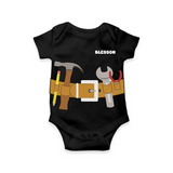 Little Builder Romper | Personalized Baby Romper with Tool Set Design