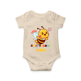 Little Chatterbox Romper/onesie | Custom Baby Romper/onesie for Talkative Little Ones - IVORY - New Born (Chest 14")