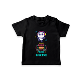 Please Don't Stop the Music T-shirt | Custom Baby T-shirt for Music Lovers - BLACK - 0-5 Months Old (Chest 17")