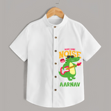 Make Some Noise Shirt | Custom Shirt for Little Noisemakers - WHITE - 0 - 6 Months Old (Chest 23")