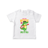 Make Some Noise T-shirt | Custom Baby T-shirt for Loud Little Ones - WHITE - 0-5 Months Old (Chest 17")