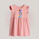 Fly High Baby Frock | Personalized Baby Frock for Dreamers and Doers - BABY PINK - 0 - 3 Months Old (Chest 17")