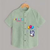 Fly High Shirt | Personalized Shirt for Little Dreamers and Achievers - MINT GREEN - 0 - 6 Months Old (Chest 23")